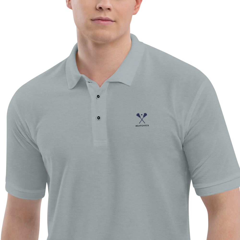 WrapCheck Lacrosse Men's Polo Shirt