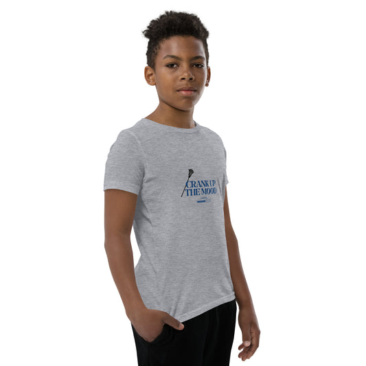 WrapCheck Lacrosse Youth T-Shirt - Crank up the Mood